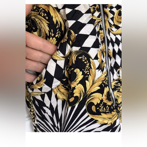 Begedor Italy 100% Silk Jacket Vintage M - Picture 6 of 12